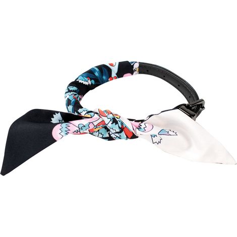 Collier chien So Chic Doogy Glam' Noir : T35