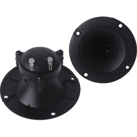 1 paire de tweeters piézoélectriques de 96 mm de diamètre, portables, avec pavillon haute puissance de 9 mm.-AquaForge