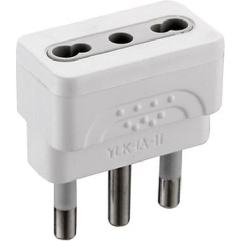ADATTATORE SPINA 16A A BIPASSO 10/16A FIG.14- ELECTRALINE 3PMARK- 25,0 pz