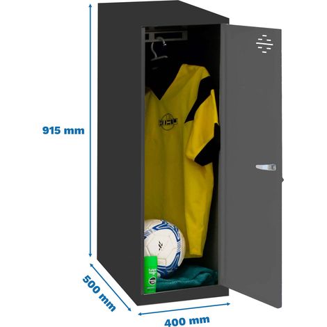 Simonrack Mini Metall-Schrank Anthrazit 915 x 400 mm