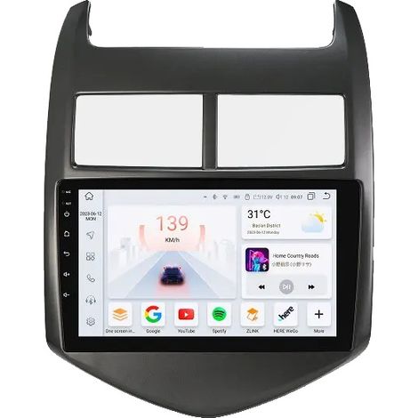 Reproductor multimedia para coche, control por voz, radio multicanal, compatible con Chevrolet Aveo 2 Sonic T300 2011-2015, S6 AHD2 AI (1/2)