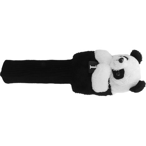 Housse de club de golf en forme de panda, protection douce pour putter, décoration originale pour parcours ou maison. (1/5)