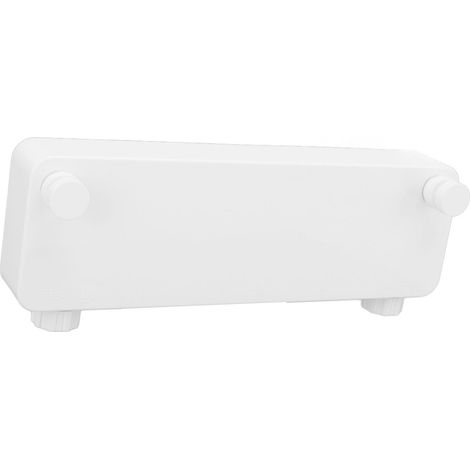 Étendoir à linge rétractable de 5,2 mètres, gain de place et sécurité garantie, idéal pour les salles de bain et les balcons (blanc).