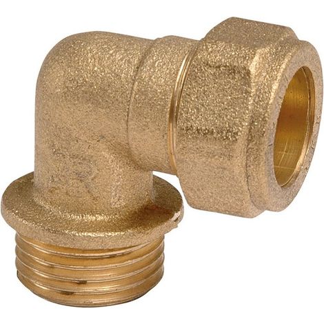 Gomito maschio a bicone 15/21-16
