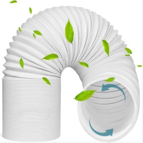 Portable air conditioning pipe 2m diameter 150mm, mobile air conditioning pipe, air conditioning exhaust pipe, suitable for bathroom kitchen dryer air conditioner (1/5)