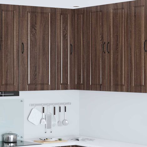 Küchenschrank Braun Eichen-Optik 57 x 57 x 100 cm Holzwerkstoff
