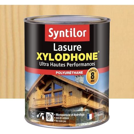 Lasure Xylodhone Ultra Hautes Performances 8 Ans Incolore Satiné 1L