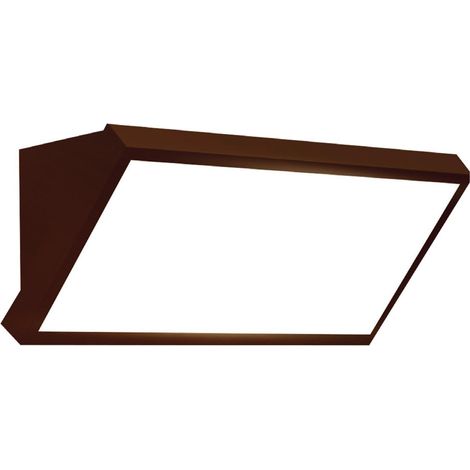 Aplique led exterior cct 26,8 cm mantra corten 8862