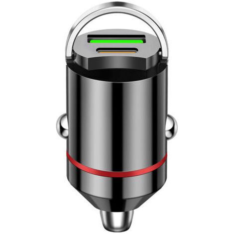 Chargeur Voiture C Allume Cigare Accessoire Voiture,type-C+100W Ultra Compact Chargeur Allume Cigare Rapide Adaptateur Allume Cigare Secteur (1/4)