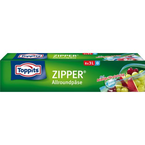 Fermeture à glissière 3L 12st DFP - Zip de remplacement pour