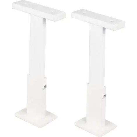 Kermi Set staffe per davanzale finestra 2, per tipo 43/44/54/55, bianco, ZM00030001