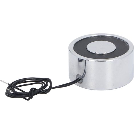 Module Électroaimant Mini DC Bobine Cuivre Résistant Chaleur Ventouse Ronde Électrique 24V (1/5)