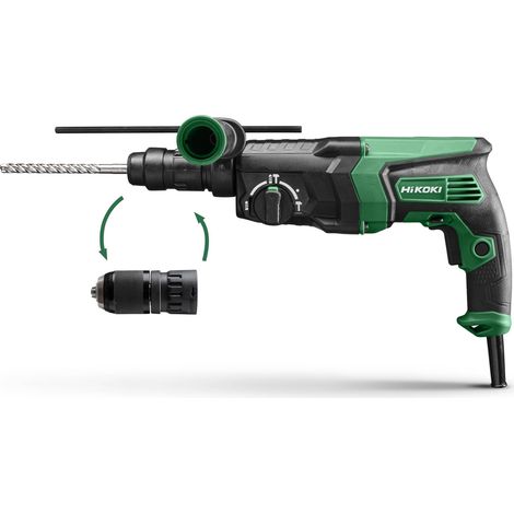 Perfor-burineur SDS+ 26mm 830W 2,9J 3 modes mandrin auto HitCase HIKOKI DH26PMCW1Z