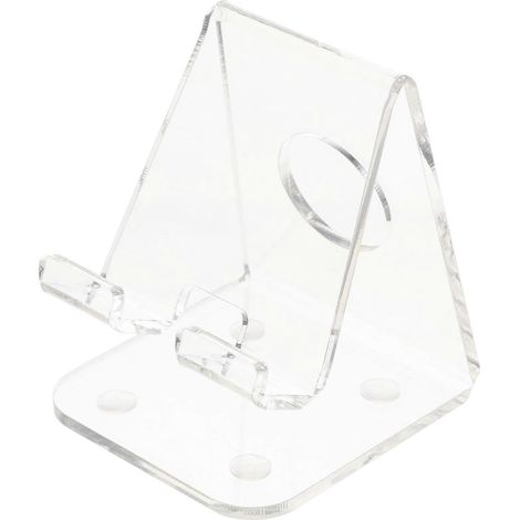 Support pour téléphone portable en acrylique, présentoir pour smartphone, support transparent pour téléphone portable (1/5)