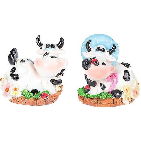1 paire de décorations de vaches de dessin animé (1/3)