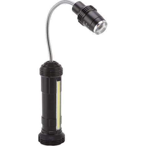 Lampe De Barbecue, Lumières De Grill À Barbecue Magnétique, Lumières Led De Gril Bbq Avec Col En Vélaire Flexible Outils D'eclairage De Barbecue Grill Accessoires Pour Camping Fête Extérieur (1/5)