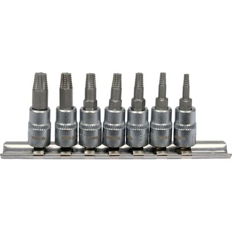 Bitsatz für bearbeitete Torx-Schrauben, 7-teilig - YT-04581 (1/3)