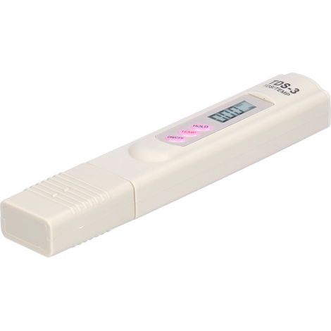 Compteur TDS, compteur d'eau numérique, testeur portable de qualité de l'eau 0-9990 ppm (1/5)