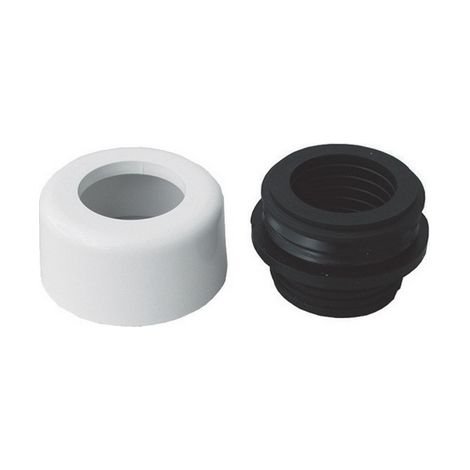 MORSETTO COMBINATO CON COPRIMORSETTO BIANCO- Diam. 48-58 mm.- PUCCI- pezzi 1