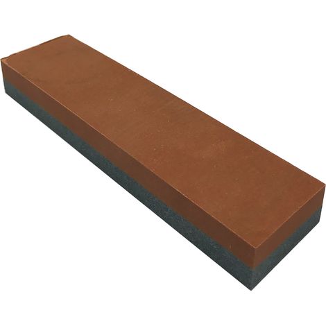 Rs Pro – Pierre à aiguiser gros/fin 50.8mm x 203.2mm – Rectangulaire pour affûtage précis – Pour outils de coupe en acier et bois dur