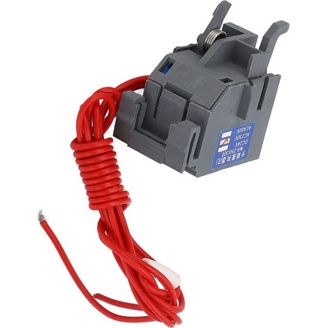 Vente de 4 unités de déclenchement shunt MX-250/320, avec AC230V installé sur le côté gauche. (1/5)