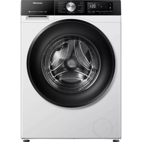 Lave-linge frontal 10.5kg 1400 tours/min - Hisense - WF3S1043BW3 (1/5)