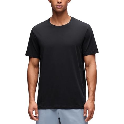 T-Shirt Homme - Manche Courte - Tissu Mélange Coton-Polyester - Respirant et Rapide Séchage - Pour Sport et Usage Quotidien - 1 Pièce (1/3)