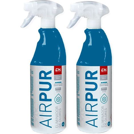 Pack AIRPUR + AIRPUR pulverizadores elimina olor aire acondicionado 750ml