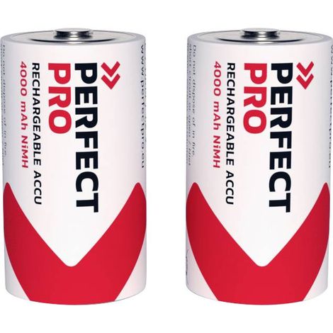 PerfectPro Pile rechargeable LR14 (C) NiMH 4000 mAh 1.2 V 2 pc(s) (1/3)