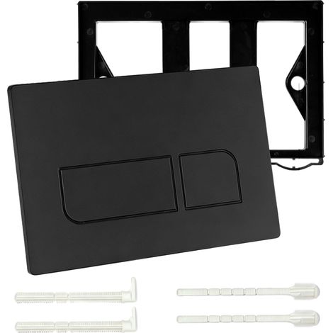 Plaque de commande WC - Pièce de rechange compatible avec Sigma01 UP300 et 320 (noir) (1/5)