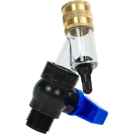 Kit de nettoyage pour réservoir de chauffe-eau à gaz/électrique, outil de nettoyage inclus, détartrage efficace, bleu (détartrage efficace, améliore l'efficacité de la production d'eau chaude) (1/4)