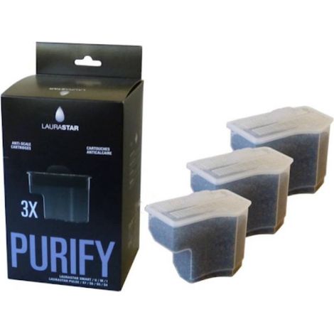Ersatzteil - Satz mit 3 Originalkalkpatronen Purify Smart -  - LAURASTAR