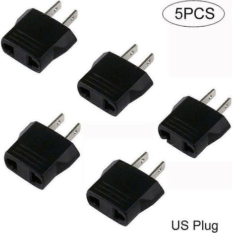 Lot de 5 adaptateurs de voyage 110 V vers 220 V (1/4)