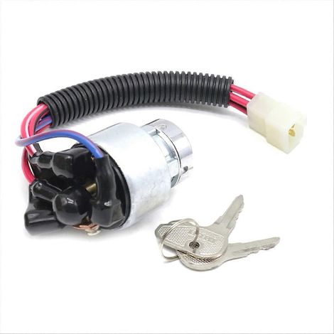 Interrupteur de démarrage TC020-31822 pour tracteur Kubota L2501 L2600 L2800 L3000 L3200 L4300 L4400 MX4 (1/5)