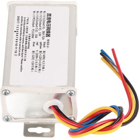 DC-Abwärtswandler-Netzteilmodul 36 V – 72 V auf 12 V 10 A 120 W (1/5)