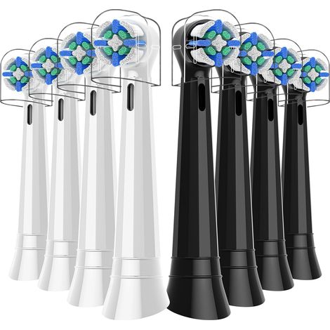 IO Toothbrush Heads Compatible with Oral-B io, Medium Hardness, Pack of 8 (1/5)