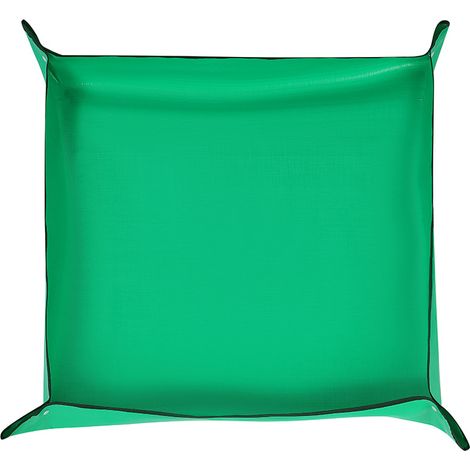 Tapis de rempotage pour jardinage — Toile de plantation imperméable et anti-terre (100 cm x 100 cm)