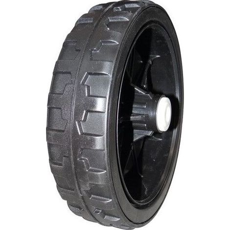 1 Roue Tondeuse - 210 mm - Alésage 12 mm - Largeur 55 mm - Compatible Tondeuses GGP STIGA CASTELGARDEN - Origine (1/2)