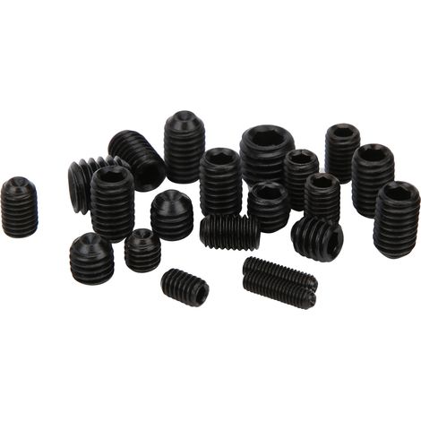 400-teiliges Set konkav geformter Schrauben, hochfeste legierte Stahlteile M3-M8 (1/5)