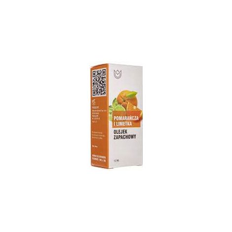 Huile aromatique naturelle orange et citron vert 12 ml