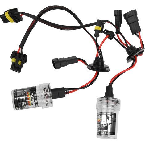 HID 9006 35W 6000K Weiße Hochleistungslampe, 12V Abblendlicht für Autos, Hochleistungslampe (1/5)