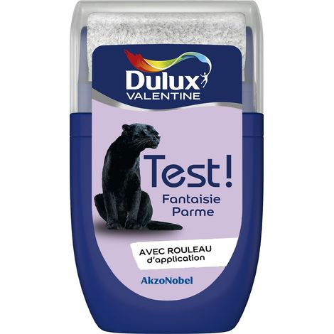 Testeur couleur Fantaisie Parme 30 mL - Peinture Dulux Valentine (1/5)