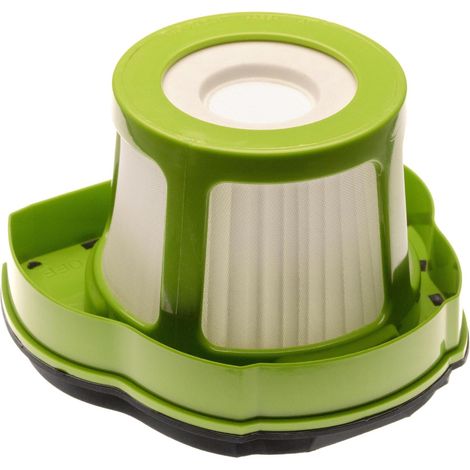 vhbw filtro compatibile con Bissell Pet Hair Eraser 17823, 1782 aspirapolvere - filtro HEPA nero / bianco / verde