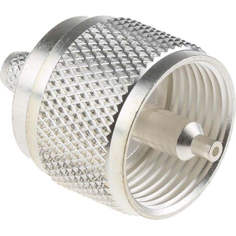 Connecteur coaxial RS PRO Mâle Droit, raccordement A sertir 50O Montage sur câble ( Prix pour 1 ) (1/2)