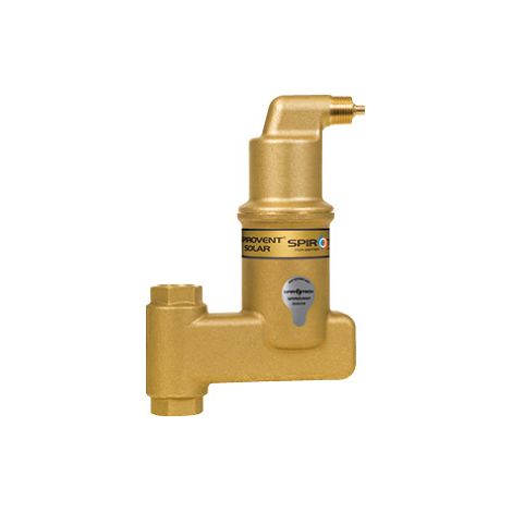 SpiroVent LuftabscheiderSolar AutoClose vertikal 22mm - 7738328239 von Buderus