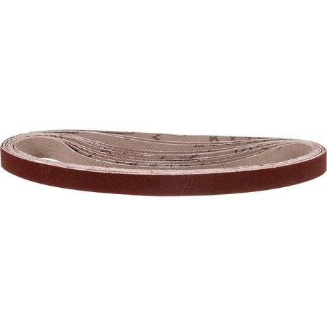 15 Pcs 13mm x 457mm Bande De Ponçage 400 Grain Bandes (1/5)