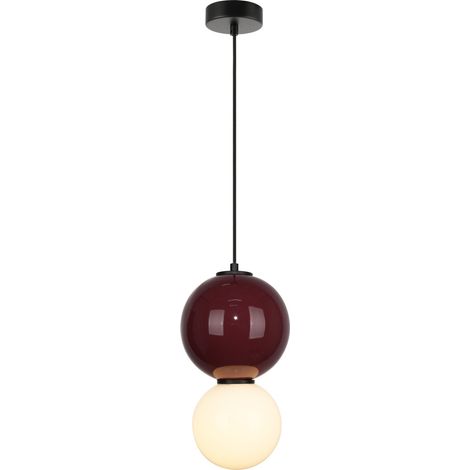 SUSPENSIONS PIEVE LED BORDEAUX ITALUX PND-95221-1M-PRP (1/4)