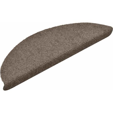 Tapis d'escalier autocollants 30 pcs,Marches d'escalier 56 x 17 x 3 cm Beige Demi-rond CFW720276 (1/5)