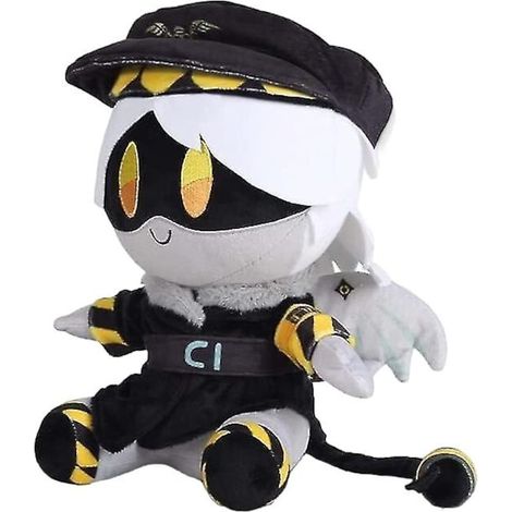 Peluche Meurtrière, Poupée en Peluche Meurtrière N Dessin Animé pour les Fans, Poupée Drone en Peluche Cadeau d'Halloween Noël Anniversaire pour Enfants[]