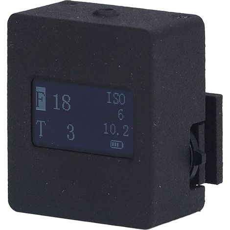 Cellule Photo numérique Hy-201X Posemètre avec Câble USB Fixation sur Griffe Flash pour Réflex, Mesure de Lumière Incidente et Réfléchie (1/5)